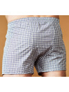 Труси-боксери Regata Club White-Blue Cell - 46/XS