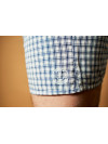 Труси-боксери Regata Club White-Blue Cell - 46/XS