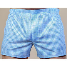 Труси-боксери Regata Club Silky Cotton Blue Cell - 56 / 2XL