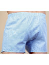 Труси-боксери Regata Club Silky Cotton Blue Cell - 56 / 2XL