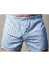 Труси-боксери Regata Club White Silky Cotton Cell-dot - 50 / M
