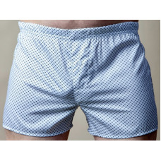 Труси-боксери Regata Club White Silky Cotton Cell-dot - 50 / M