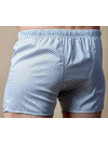 Труси-боксери Regata Club White Silky Cotton Cell-dot - 50 / M