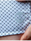 Труси-боксери Regata Club White Silky Cotton Cell-dot - 50 / M
