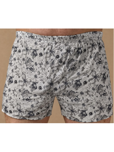 Труси-боксери Regata Club Monochrome Viscose Flowers - 62 / 5XL