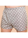Труси-боксери Regata Club Premium White-Black Square - 42/3XS