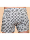 Труси-боксери Regata Club Premium White-Black Square - 42/3XS