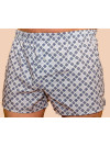 Труси-боксери Regata Club Premium White Lilac Cell - 48/S