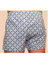 Труси-боксери Regata Club Premium White Lilac Cell - 48/S