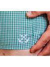 Труси-боксери Regata Club Premium Dark-Grey Premium Small Green Cell - 48/S
