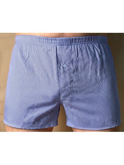 Труси-боксери Regata Club Premium Blue Hexagon Classic - 48 / S