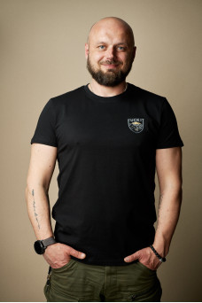 Чоловіча футболка Honey Badger Black - 60/4XL