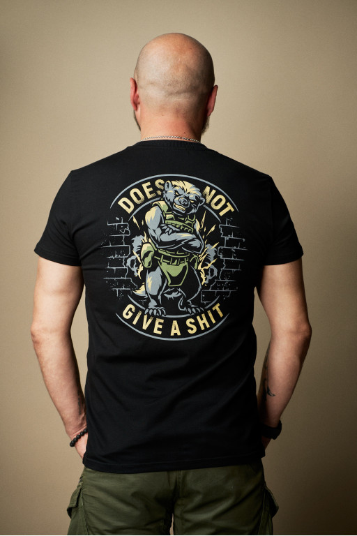 Чоловіча футболка Honey Badger Black - 60/4XL