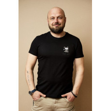 Чоловіча футболка Regata Club Mickey Don’t Agree With You Black - 46 / XS