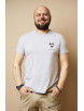 Чоловіча футболка Regata Club Mickey Light Grey Melange - 48 / S