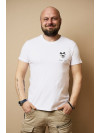 Чоловіча футболка Regata Club Mickey White - 46 / XS