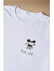Чоловіча футболка Regata Club Mickey White - 46 / XS