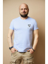 Чоловіча футболка Regata Club Mickey Light Blue Melange - 50 / M