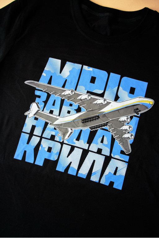 Жіноча футболка Mriya Black - 38/2XS