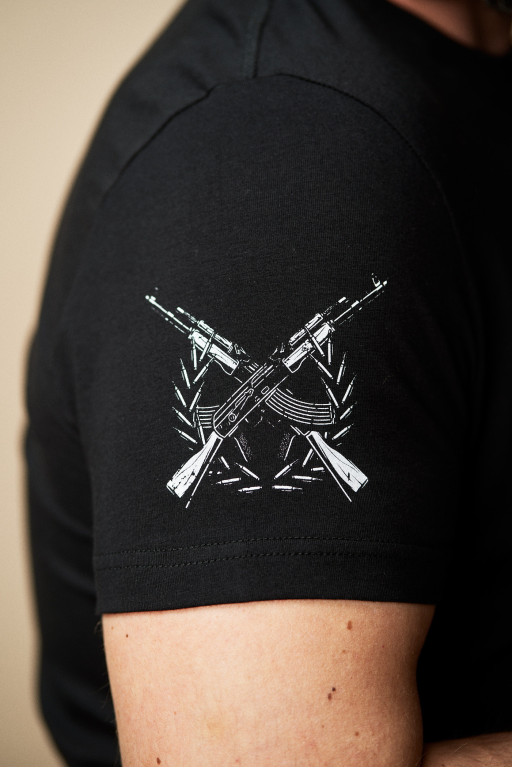 Чоловіча футболка Zbroya Black - 46/XS
