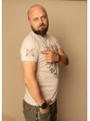 Чоловіча футболка Zbroya Beige - 62/5XL