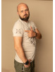 Чоловіча футболка Zbroya Beige - 62/5XL