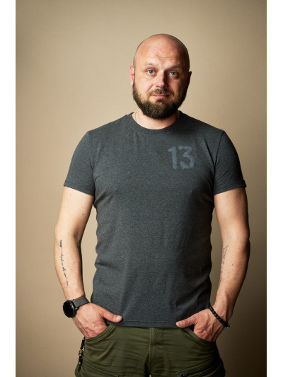 Чоловіча футболка Regata Club 13 Graphite - Regular - 46/XS