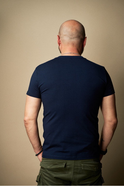 Чоловіча футболка Regata Club Dark Blue 13 - Regular - 46/XS