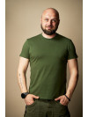 Чоловіча футболка Regata Club NP Olive Stretch - Regular - 48/S