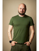 Чоловіча футболка Regata Club NP Olive Stretch - Regular - 48/S