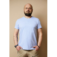 Чоловіча футболка Regata Club Regata Club Sky Blue Melange - 56 / 2XL