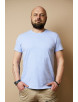 Чоловіча футболка Regata Club Regata Club Sky Blue Melange - 56 / 2XL
