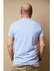 Чоловіча футболка Regata Club Regata Club Sky Blue Melange - 56 / 2XL