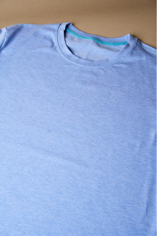 Чоловіча футболка Regata Club Regata Club Sky Blue Melange - 56 / 2XL