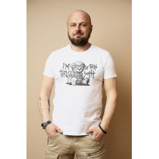 Чоловіча футболка Regata Club Military Teddy White - 46 / XS