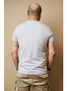 Чоловіча футболка Regata Club Trouble Maker Light Grey Melange - 46 / XS