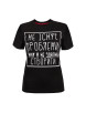Жіноча футболка Regata Club Troubles Women Black - 38 / 2XS