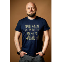 Чоловіча футболка Valhalla Dark Blue - Regular - 62/5XL