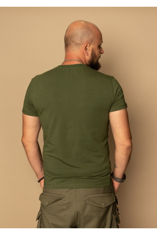 Чоловіча футболка Valhalla Olive - 46/XS