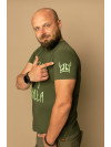 Чоловіча футболка Valhalla Olive - 46/XS