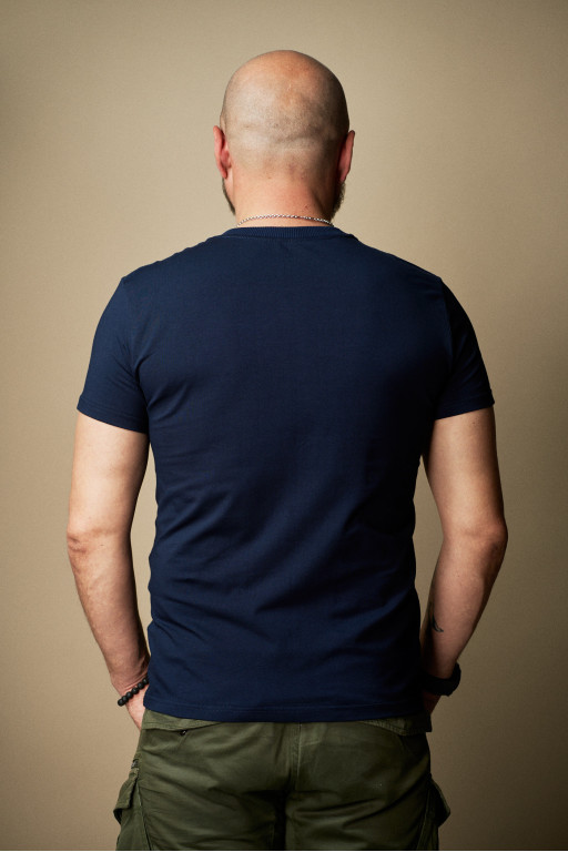 Чоловіча футболка Zbroya Dark Blue - Regular - 46/XS