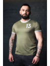 Чоловіча футболка Olive Grey 13 - Regular - 38