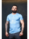 Чоловіча футболка Anchor Lite Blue - Regular - 46/XS