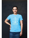 Жіноча футболка Woman Anchor Lite Blue - 40/XS
