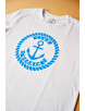 Чоловіча футболка White-Blue Coin - 58/3XL