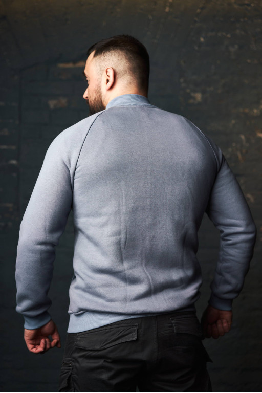 Бомбер чоловічий Regata Club Light Grey - 44/2XS