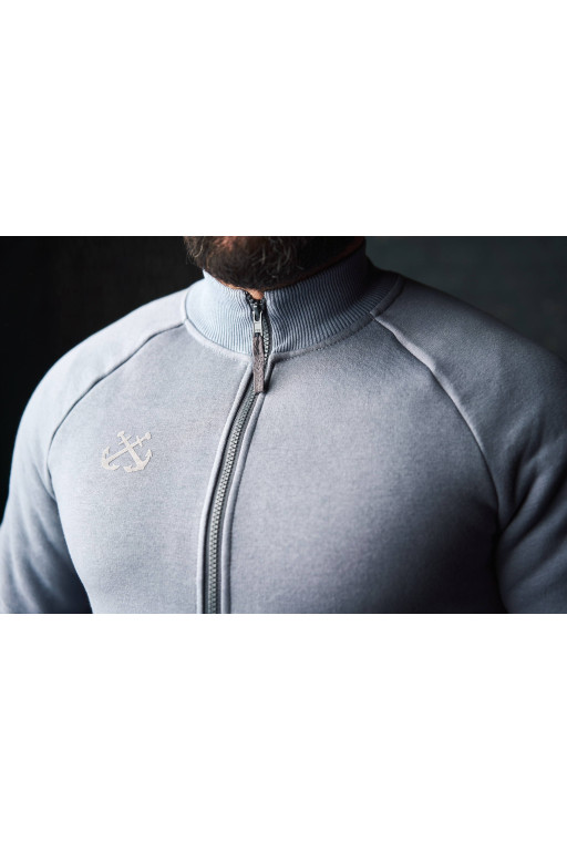 Бомбер чоловічий Regata Club Light Grey - 44/2XS