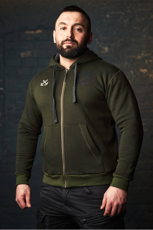 Толстовка чоловіча Regata Club Olive 13 - 46/XS