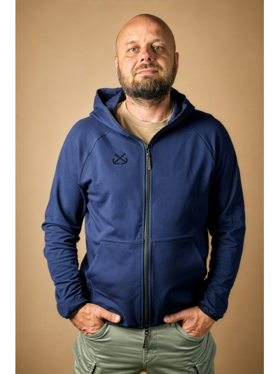 Толстовка чоловіча Regata Club Payta Dark Blue - 46 / XS