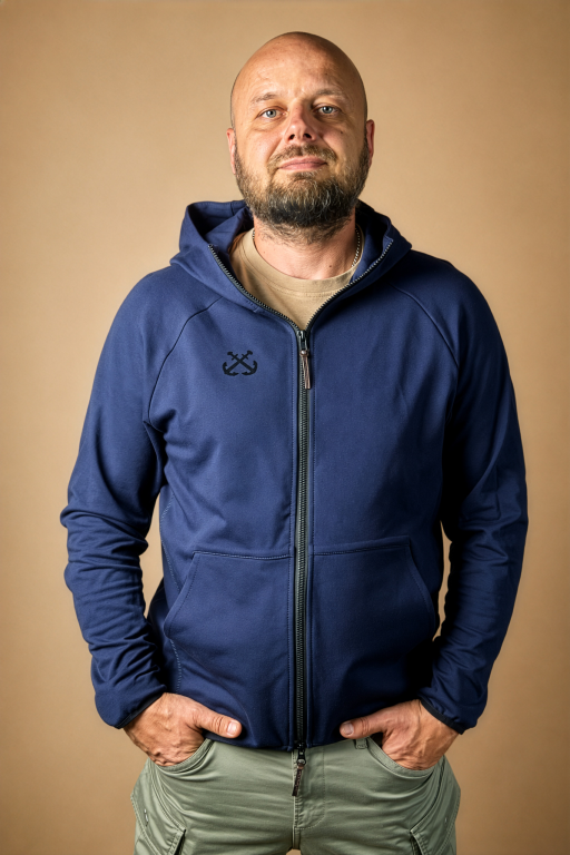 Толстовка чоловіча Regata Club Payta Dark Blue - 50 / M